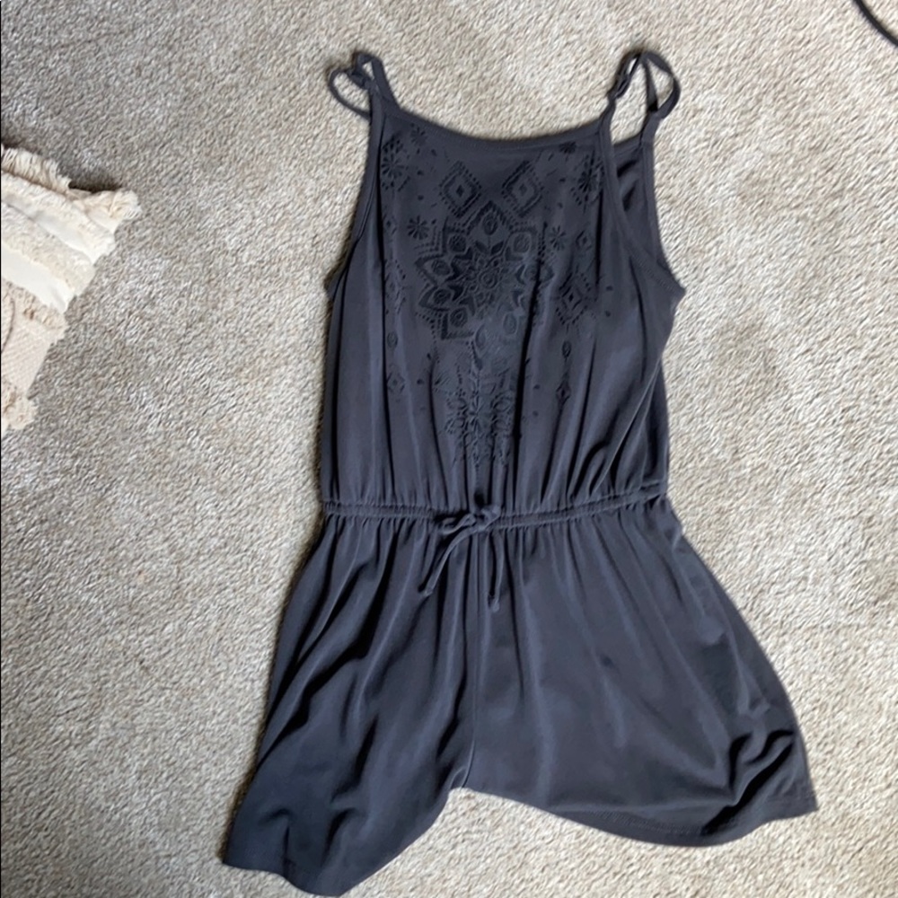 Grey romper from old navy